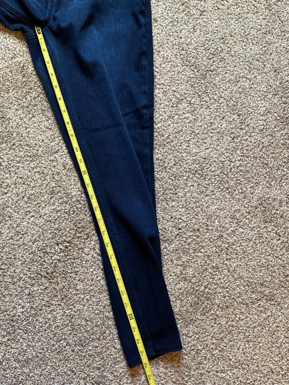 SPANX Women’s NWT Dark Blue Ankle Stretch Pull-On Jeggings Size Large - Picture 5 of 6